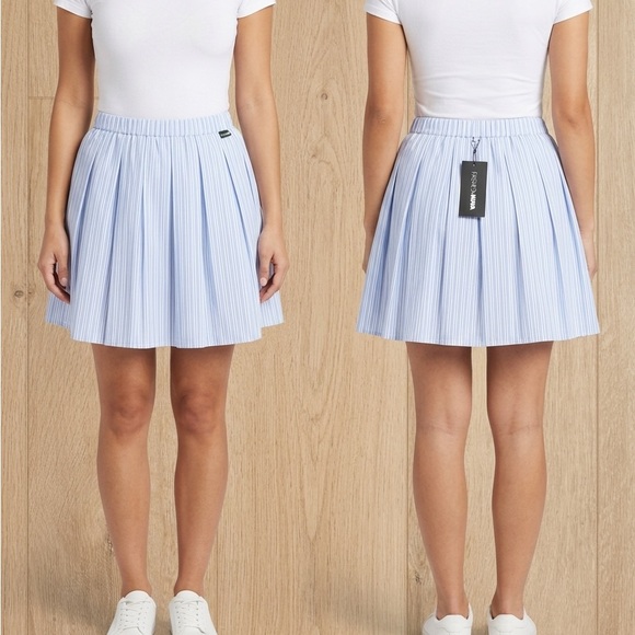 Fashion Nova Dresses & Skirts - Light Blue Pleated Skirt fashion nova brand new size xs new with tags